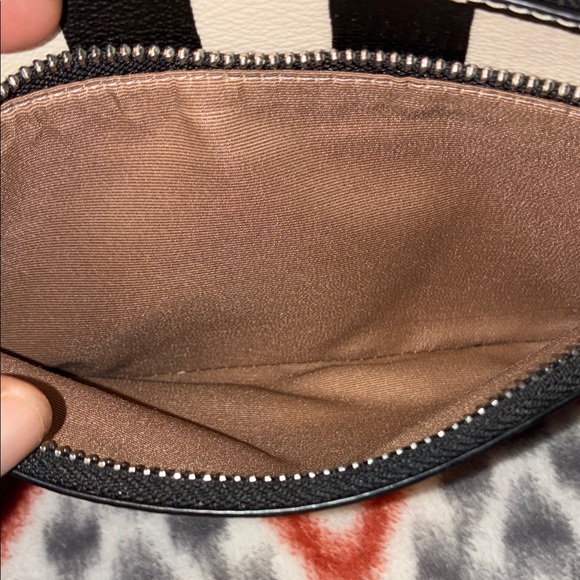 Coach Checkered Black and White Crossbody Bag - Picture 3 of 6